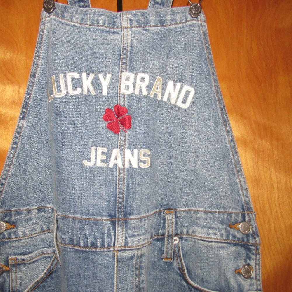 Lucky Brand Totally Lucky Boyfriend Relaxed Fit Overalls